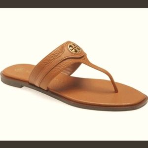 New Tory Burch Carson Thong Welt Flat Sandals